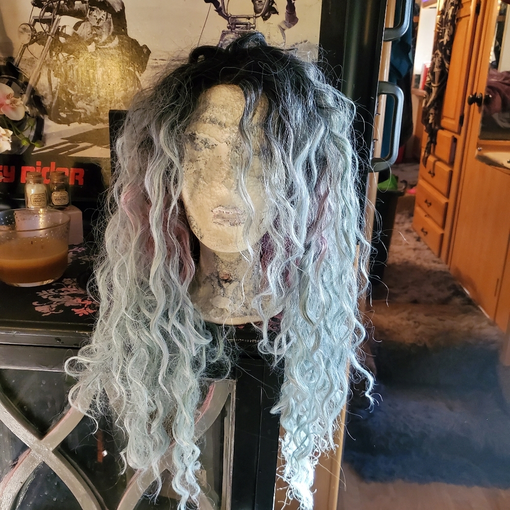 *Not SOLD** LACE FRONT HR HUMAN BLEND